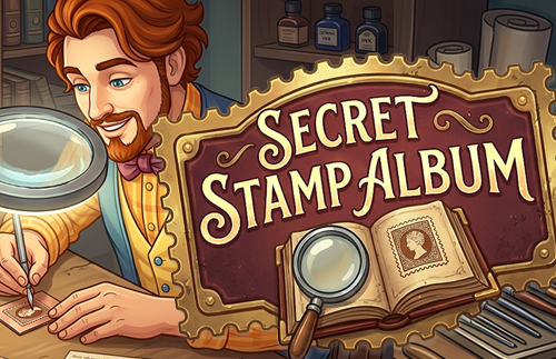 Secret Stamp Album